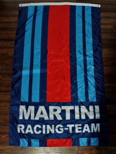 Martini Racing Team Banner Flag Formula One F1 Race Car Motorsport Man Cave New 