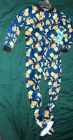 NEW MON PETIT BLANKET SLEEPER TODDLER  BOYS 4T - MONKEY
