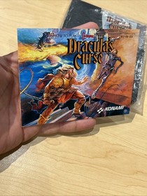 Castlevania III 3 Dracula's Curse (Nintendo NES) Cart, Manual & Baggie - MINT!