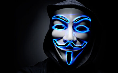 El Wire Guy Fawkes Mask Anonymous Hacker Face Masks Bonfire Night Fancy Dress