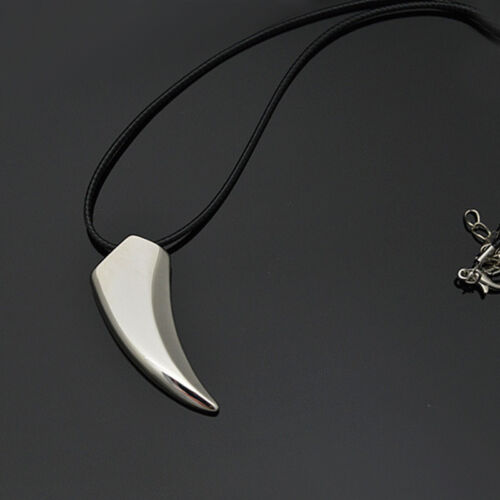 New Men Women/'s Wolf Tooth Necklace Stainless Steel Domineering Pendant Jewelry