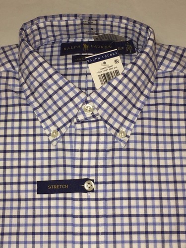NEW WITH TAGS POLO RALPH LAUREN MEN/'S OXFORD L //S SLIM FIT CASUAL SHIRTS