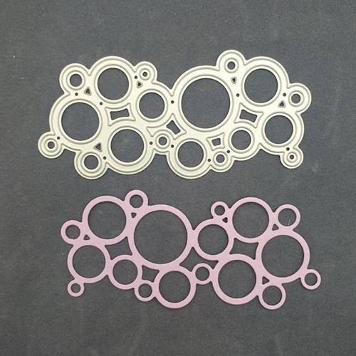Garland circle metal cutting dies stencil scrapbook paper embossing craft W PQ