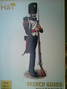 1//72 Napoleonic Wars French Infantry Guard Chasseurs 8170
