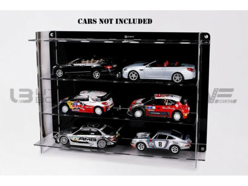 Details about  &nbsp;ATLANTIC CASE 1/18 - DISPLAY CASE MULTICASE 3X2 - FOR 6 PIECES 1/18 SCALE CARS