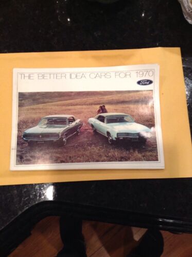 Nos 1970 Ford Better Idea Book 