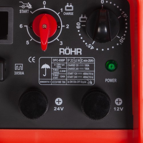 Car Battery Charger Heavy Duty 12V /& 24V Trickle Fast ROHR Vehicle HGV Lorry