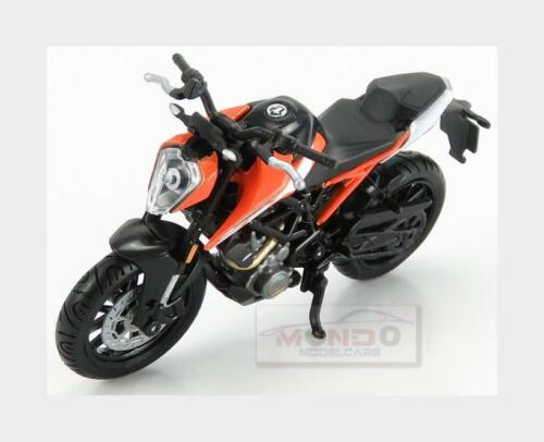 Ktm 250 Duke 2017 Black Orange BURAGO 1:18 BU51083 