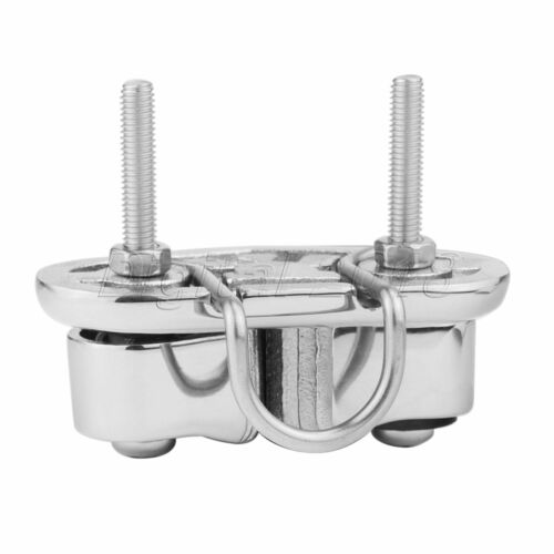 1x Boat Yacht Cam Cleat Marine Grade 316 Stainless Steel 68x35mm Wear-Resistance 