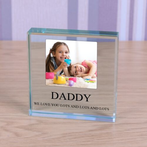 Details about   PERSONALISED Glass Message Photo Block Paperweight UNUSUAL Keepsakes For FAMILY 