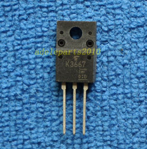2SK3667 K3667 2pcs MOSFET N-CH 600 V 7.5 A Rdson 1 ohm TO-220F 