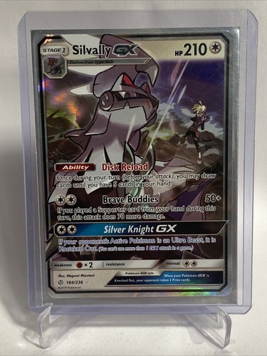 SM Cosmic Eclipse Silvally GX Pokemon NM Ultra Rare 184//236