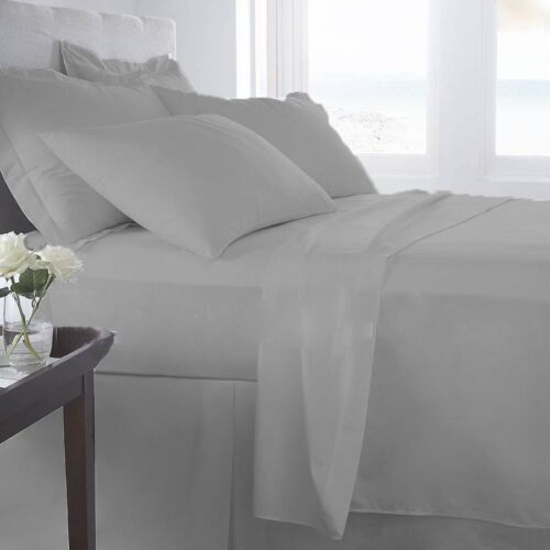 1000 Thread Count Egyptian Cotton Best Bedding Items UK Double & Solid Color 