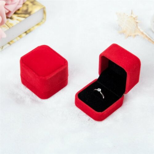 Charm Velvet Jewellery Case Packing Gift Box For Ring Earrings Necklace Bracelet