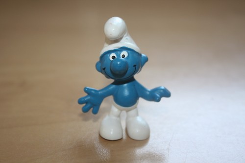 Original Normal Smurf 2.0002 Schtroumpfe Schlumpfe Puffi