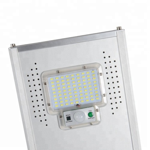 LAMPIONE STRADALE FARO FARETTO ENERGIA SOLARE LED FOTOVOLTAICO LUCE 50W JD1950