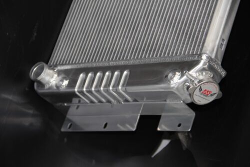 Polished KKS 3 Rows Aluminum Radiator fit 1967 68 69 chevy camaro 21" wide core 