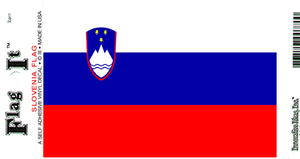 SLOVENIA LAMINATED CAR SELF ADHESIVE VINYL DECAL STICKER NEW