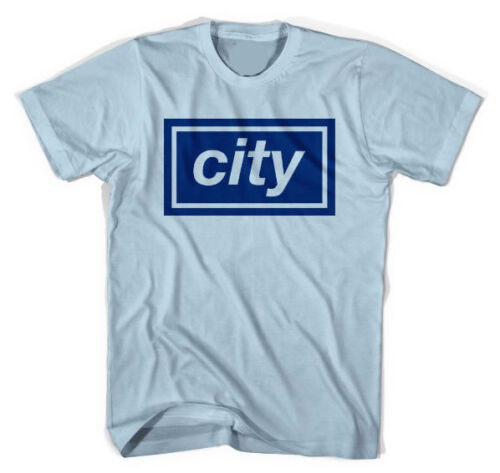 croix appr manchester city football shirt Retro t-shirt homme ville oasis t-shirt