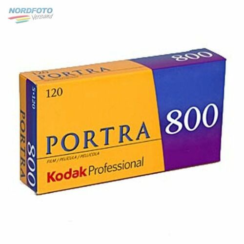 Rollfilm 120 5 Stück KODAK Portra 800 Negativ-Farbfilm