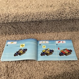 Lego CITY Gold Mine Set 4204 ALL Building Instruction Books 1-4