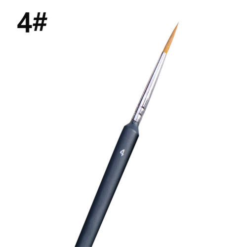 1/10Pcs Professional Paint Brush Set Sable Hair Detail Miniature Acrylic Brushes 