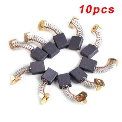 10pcs Electric Motor Carbon Brushes Set Power Tool Replace Fittings 7*11*18mm 