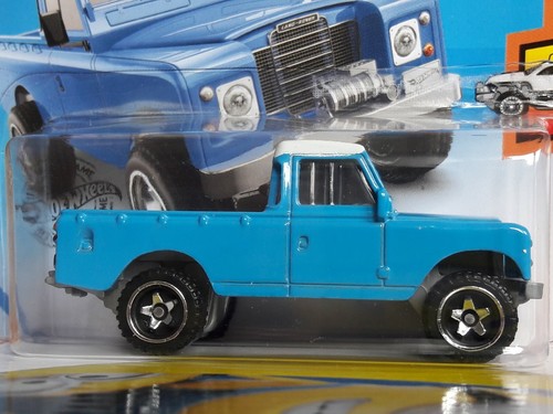 Modellauto Land Rover Series III Pickup Hot Wheels OVP Neue