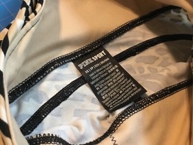 Victoria Secret PINK Sport Soft Leggings Womens XS Ankle Length Leopard/Zebra