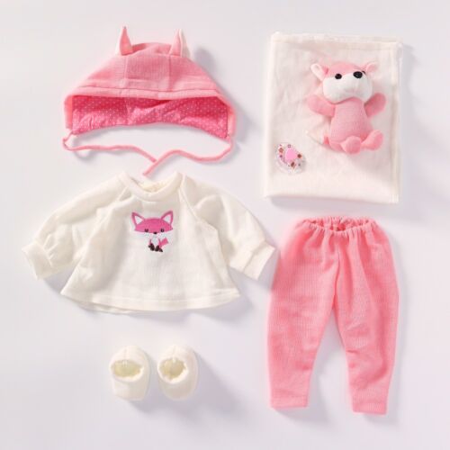 Accessories For 20''-22'' Reborn Baby Girl Doll Dress Clothes Sets Extra Plush 