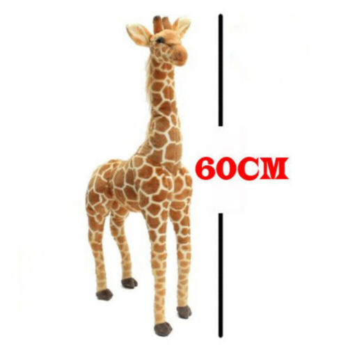 60CM Plush Giraffe Doll Large Stuffed Animals Soft Toys Gift UK Seller #TW6