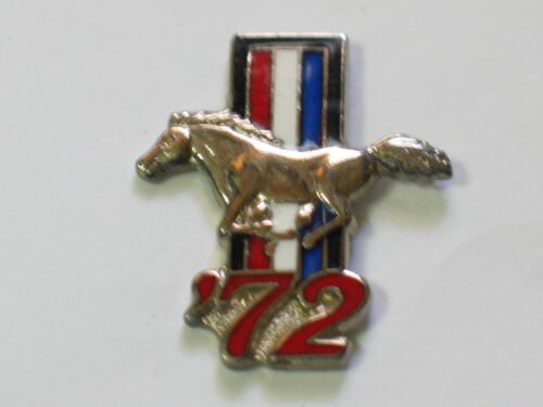 1972 Mustang Pin  , Mustang Auto Pin , (**)