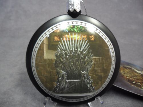 Christmas Holiday Ornament Game of Thrones NEW Iron Throne Disc Ornament