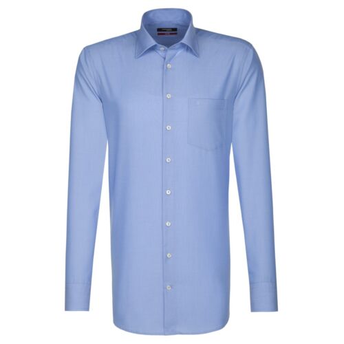 Seidensticker señores manga larga Business camisa splendesto Kent azul Gr 53//3000.14