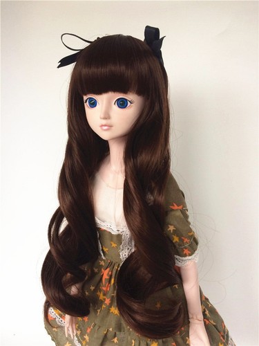 New 1//8 Girl BJD SD Doll Wig Dollfie 5/" DZ DOD LUTS Bjd Doll Wig Free Shipping
