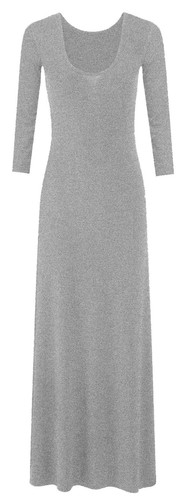 New Ladies Flared Long Bodycon Maxi Dress 8-26
