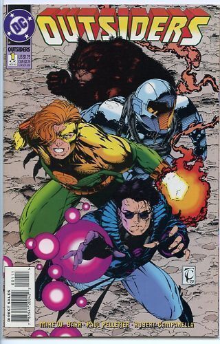 Outsiders 1993 series # 1 Alpha near mint comic book 