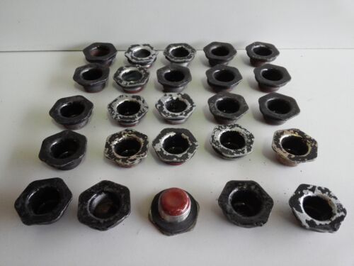 RIEKE VGII BLACK 3//4/" STEEL BUNGS Drum Barrel PLUGS W BUNA RUBBER GASKET