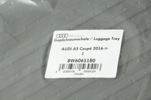 Original Audi Gepäckraumeinlage Kofferaummatte Anthrazit Audi A5//S5 8W6061180
