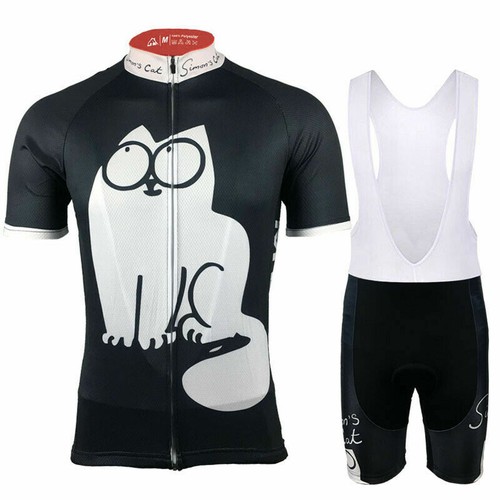 Simons Cat MEOW Cycling Jersey and Bib Short Set