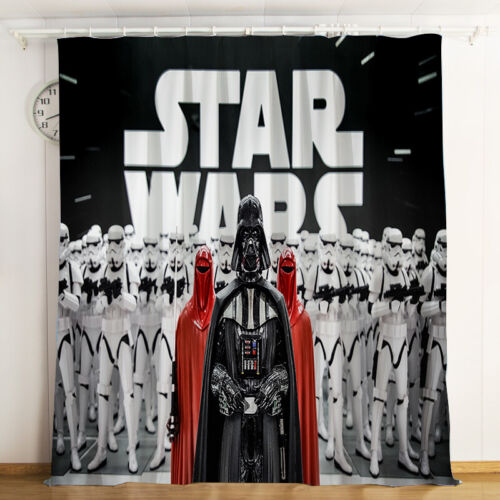 Details about   Star Wars Darth Vader Thicken Blackout Curtain Thermal Window Drapes Panels 2PCS 