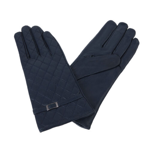 Diff Colors Premium Women/'s Quilted Winter Thermal Soft Leather Gloves