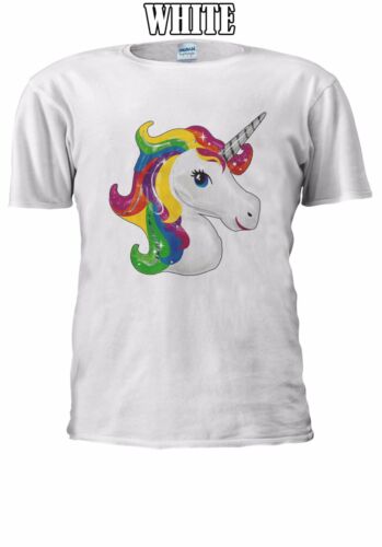 Super Cute Colored Unicorn Horse T-shirt Vest Tank Top Men Women Unisex 2620 