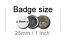 Pregnancy expecting child baby BABY ON BOARD 25mm button badges