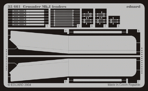 EDUARD 35661 Fenders for Italeri® Kit Crusader Mk.I in 1:35