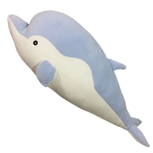 70CM Soft Stuffed Plush Animal Toy Baby Gift Pillow Sponge Shark Dolphin GBSH60