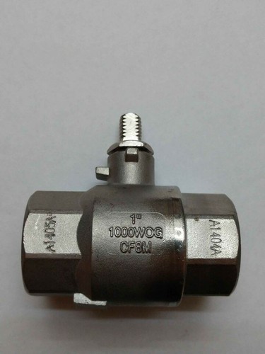 MTG CF8M 1/" Stainless Steel Ball Valve 1,000 Psi