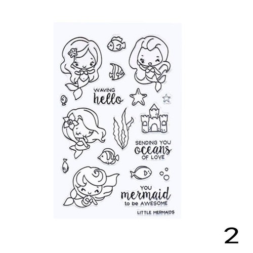 Silikon Stempel Klar stamps Transparent Silikonstempel Embossing 2018 Mode Desig