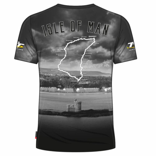 Official 2019 Isle of Man TT Races All Over Print T'Shirt 19AOP3 