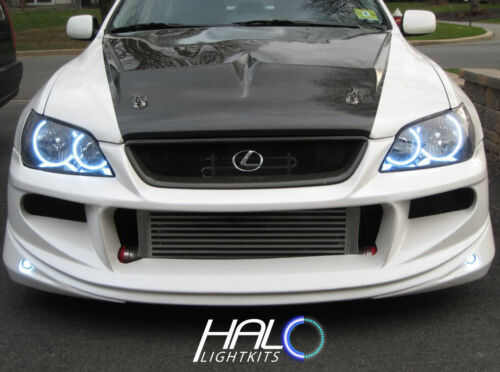 2001-2005 ORACLE Lexus IS300 WHITE LED Headlight Halo Ring Kit 01 02 03 04 05